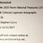 Curry Colossal Logoman Autographs