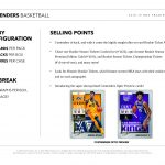 2018-19 Contenders Basketball Sell Sheet